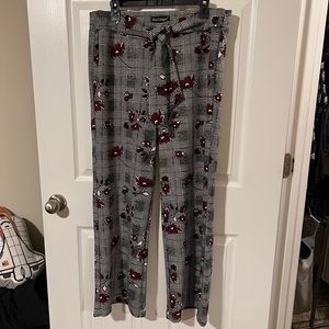like an angel Floral Dress Pants, Size 1X